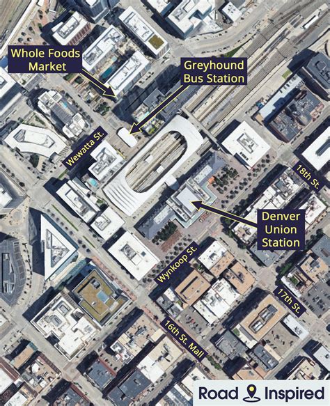 Map Of Denver Union Station Area News Current Station In The Word