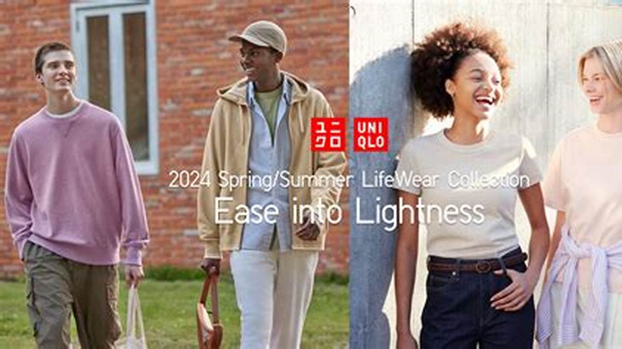 Uniqlo 2024 Spring/Summer Lifewear Collection Price