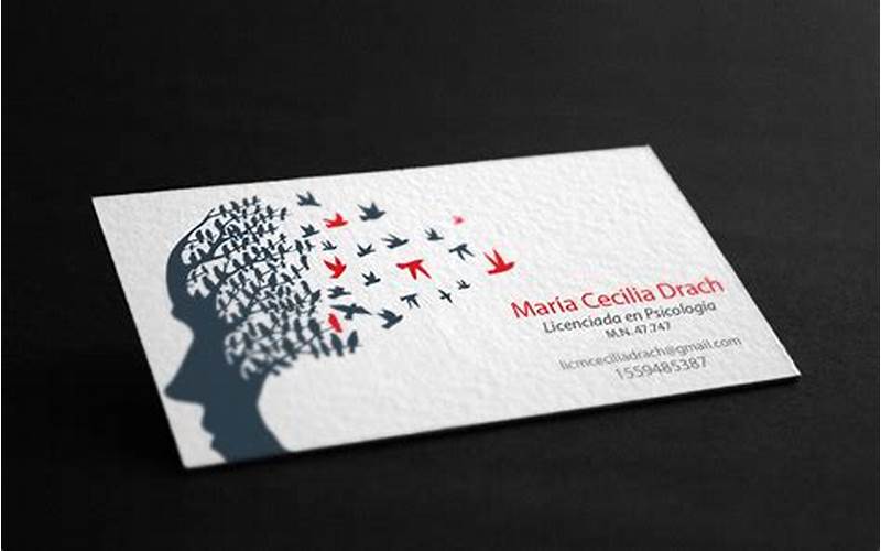 Unique Ideas For Your Psychotherapy Business Card