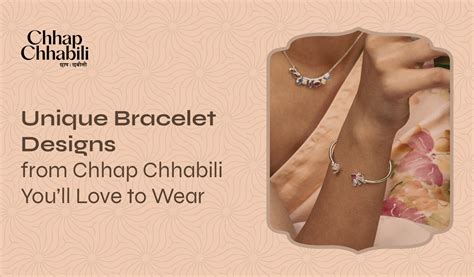 Unique Bracelet Sign Designs