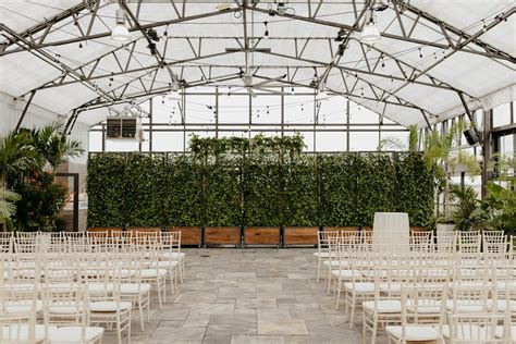 Unique Ceremony Spaces The Conservatory
