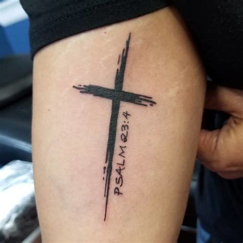 50+ Unique Small Cross Tattoo Designs Simple and Lovely
