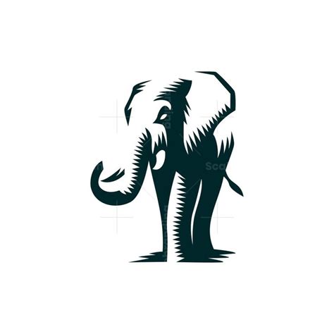 Unique Dawn Elephant Logo