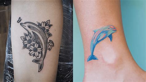 Unique Dolphin Tattoos