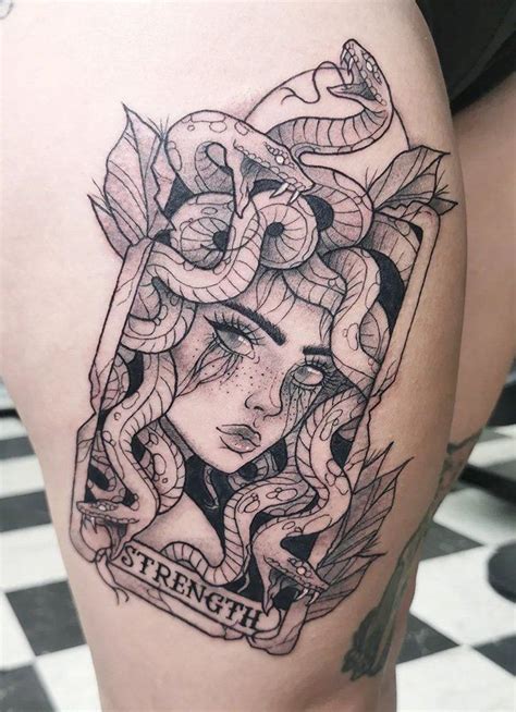 Unique Medusa Tattoo