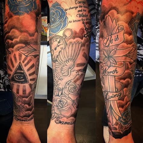 90+ Cool Half Sleeve Tattoo Designs & Meanings Top Ideas