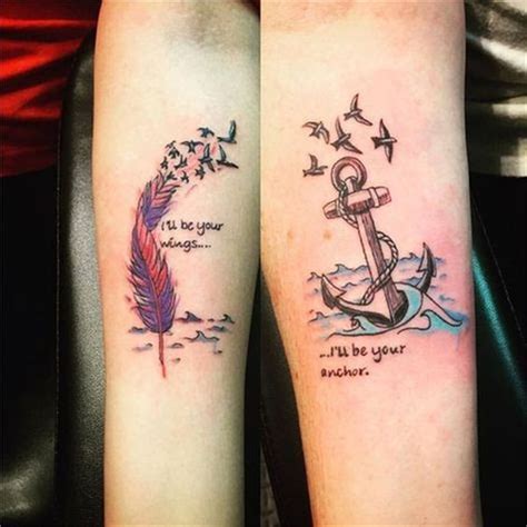 Unique Soulmate Unique Matching Couples Tattoos