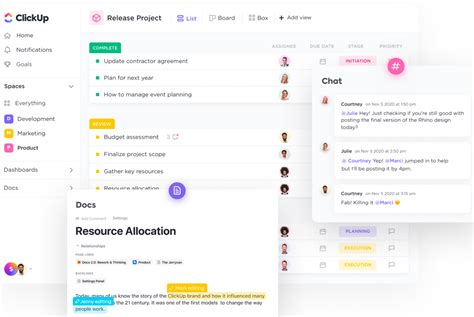 Unique features of ClickUp