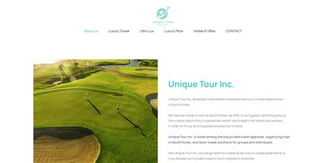 Unique tour