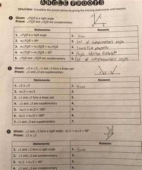 Unit 2 Logic Proof Homework 1 Inductive Reasoning