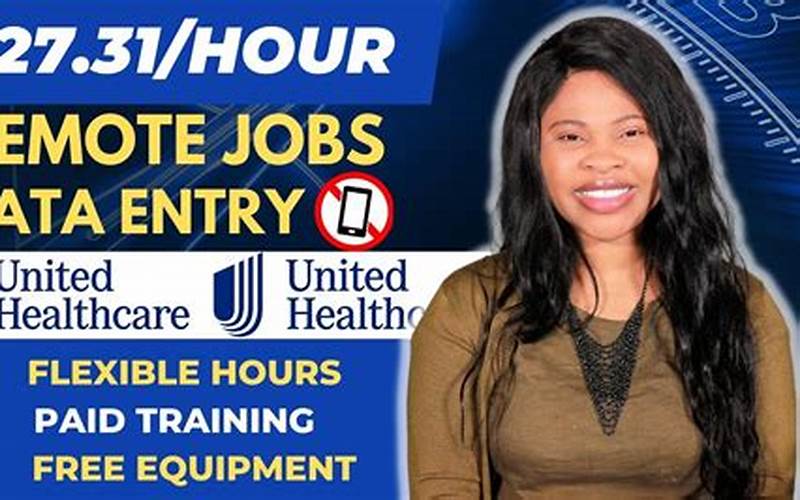 United Healthcare Data Entry Jobs