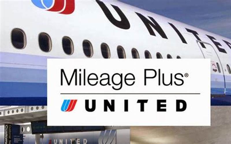 United Mileage Plus Confirmation Page