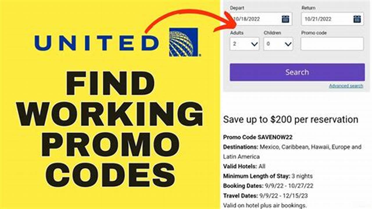 United Promo Code 2024