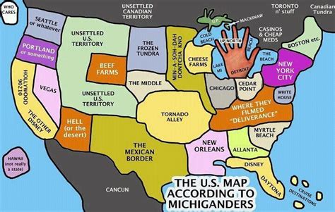 United States Map Funny
