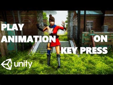 Unity Play Animation On Keypress
