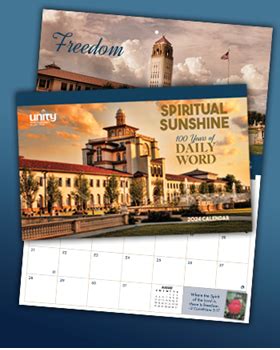 Unity Village Free Calendar