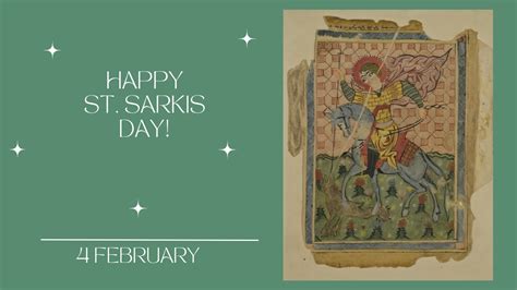 Unity and Understanding on St. Sarkis Day