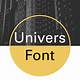 Univers Font Free Download