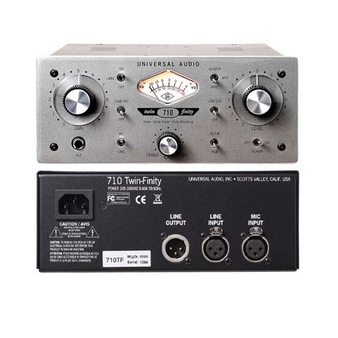 Universal Audio 710 Advanced Features for Precision Recording