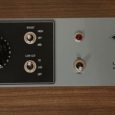 Experience Next-Level Audio Quality with the Universal Audio M610 Tube Preamplifier