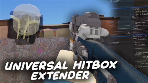 Universal Hitbox Extender Script - ROBLOX EXPLOITING - YouTube