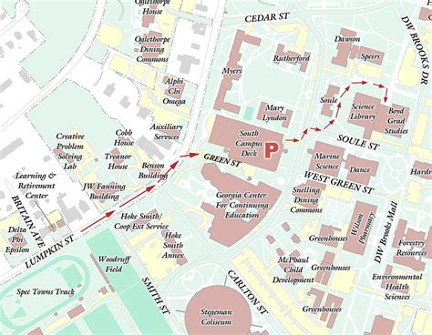 University Of Campus Map
