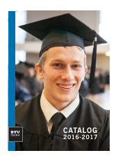 University Of Idaho Course Catalog Fall 2016