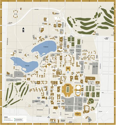 University Of Notre Dame Map