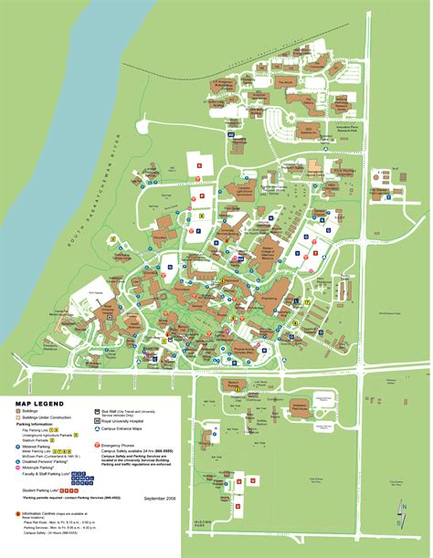 University Of Saskatchewan Campus Map City Subway Map