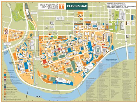 University Of Tennessee Campus Map