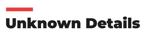 Unknown details