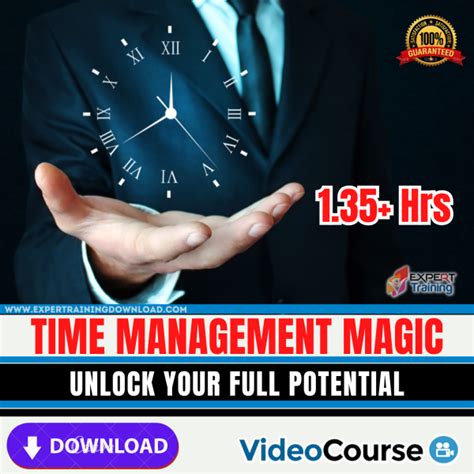 Unlock Success: Master Your Minutes for Maximum Productivity with Time Management Magic!