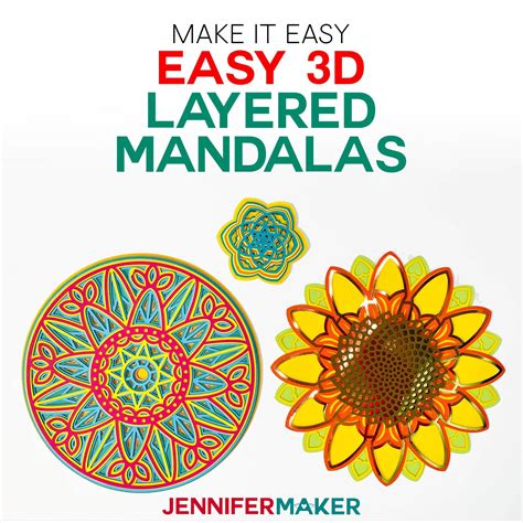 Unlock Your Creative Side: Discover the Amazing Beauty of 3D Mandala Patterns!