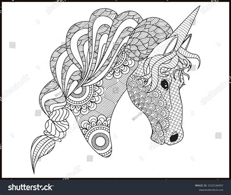 Unlock Your Inner Creativity with Unicorn Mandala SVG!