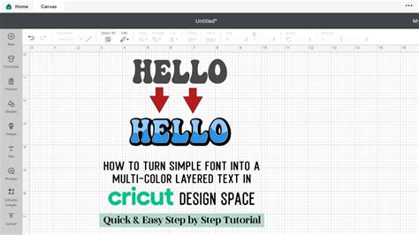 Unlock the Magic of Layer Letters with Cricut: Discover How to Create Professional Projects Easily