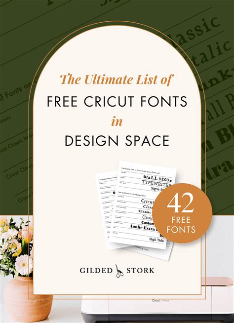 Unlock the Power of Cricut Design Space Fonts - Transform Your Projects Now!