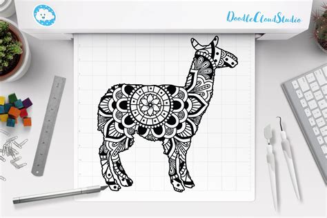 Unlock the Power of Mandala Llama SVG: Transform Your Creative Projects!