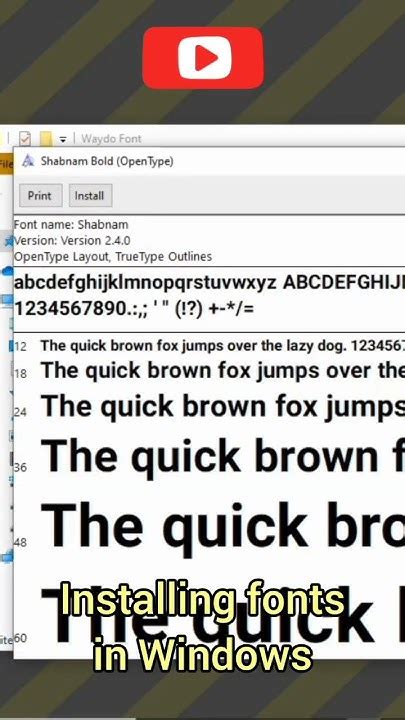 Unlock the Secrets to Installing Fonts on Your Windows Computer!
