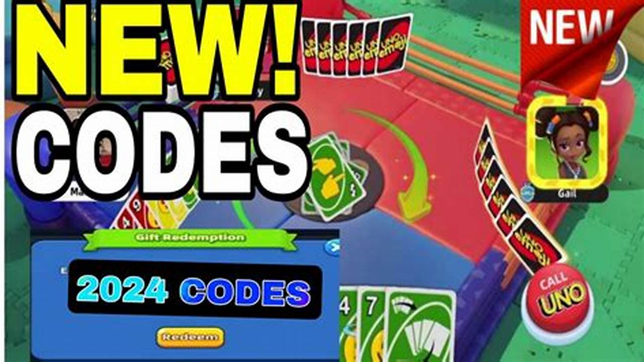 Uno Codes 2024