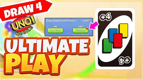 Uno Draw 4 Challenge