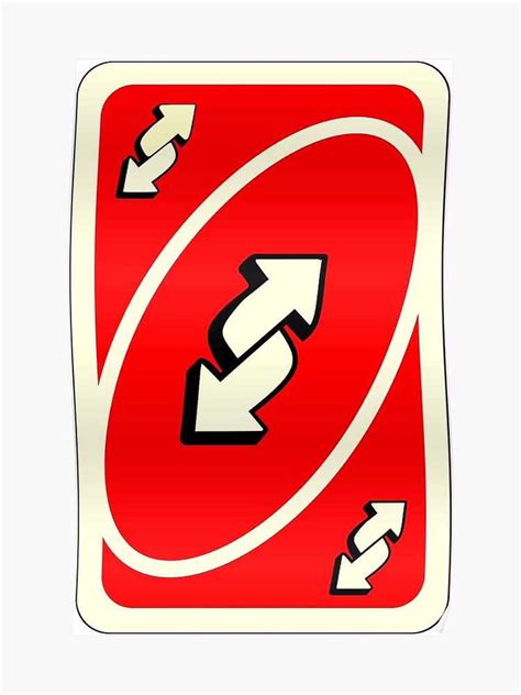 Uno Reverse Card Back No U