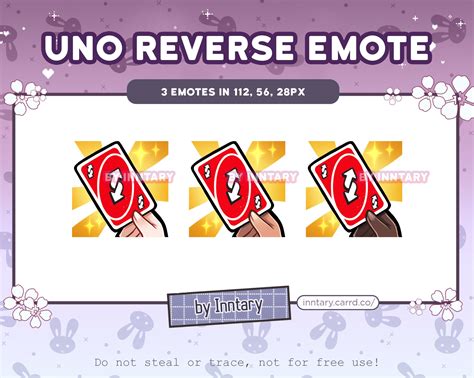 Uno Reverse Card Emote