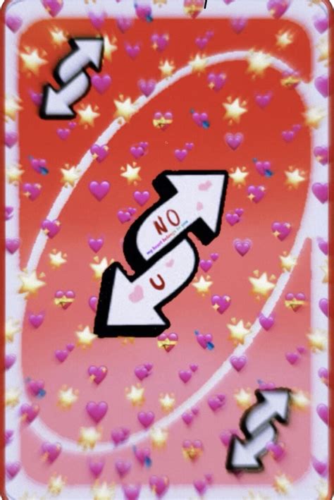 Uno Reverse Card Hearts Meme