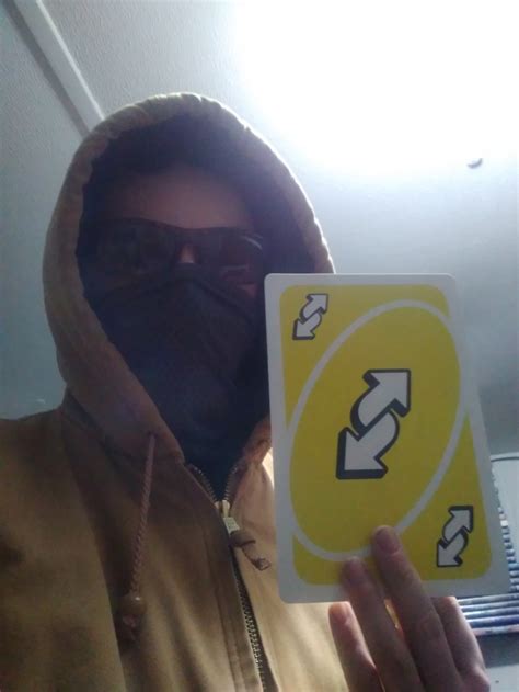 Uno Reverse Card Man