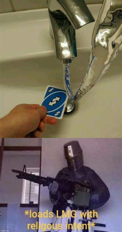Uno Reverse Card Meme Water