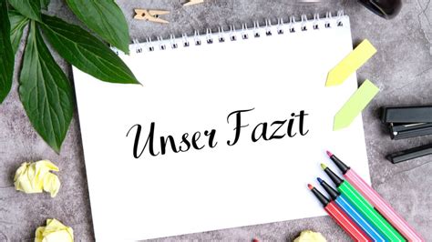 Unser Fazit