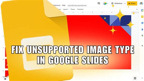 Unsupported Image Type. Google Slides