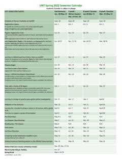 Spring 2022 Academic Calendar UNT Spring 2022 Semester Calendar