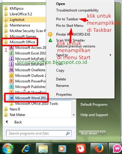 Untuk Menutup Program Ms Word Digunakan Ikon