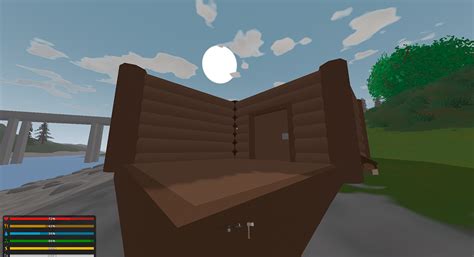 Unturned Base Foundation and Walls